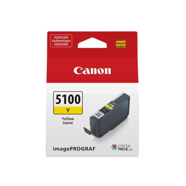 Canon PFI-5100Y original bl�kpatron - Yellow - 14,4ml